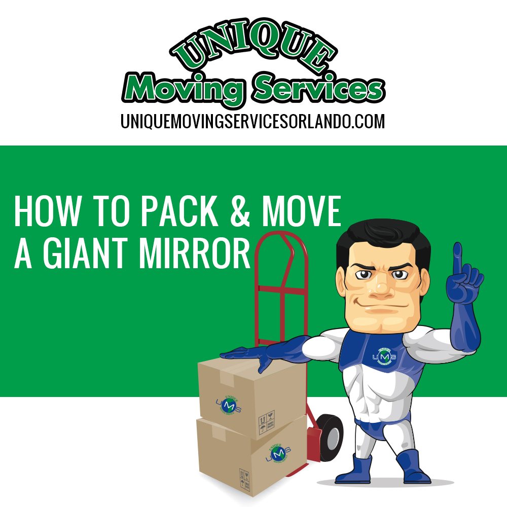 How To Pack and Move a Giant Mirror