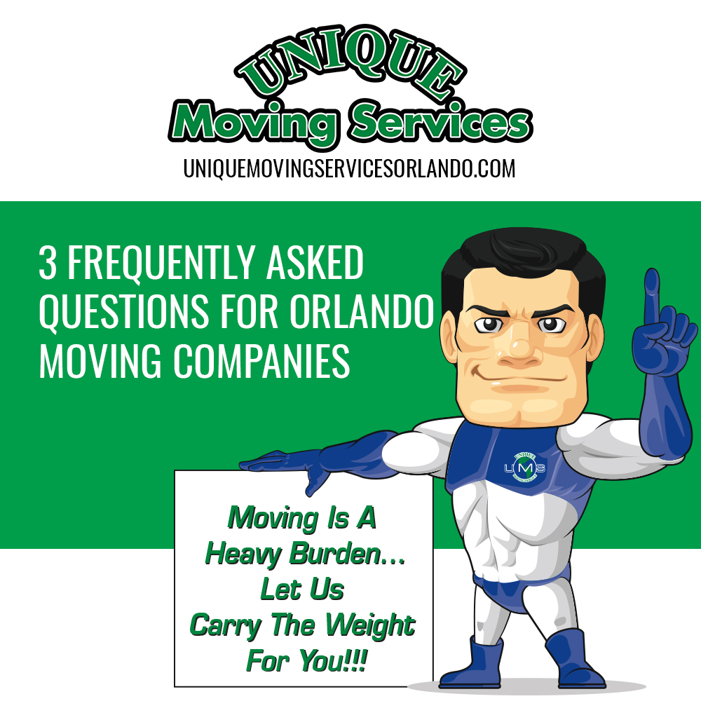 3 Frequently Asked Questions For Orlando Moving Companies